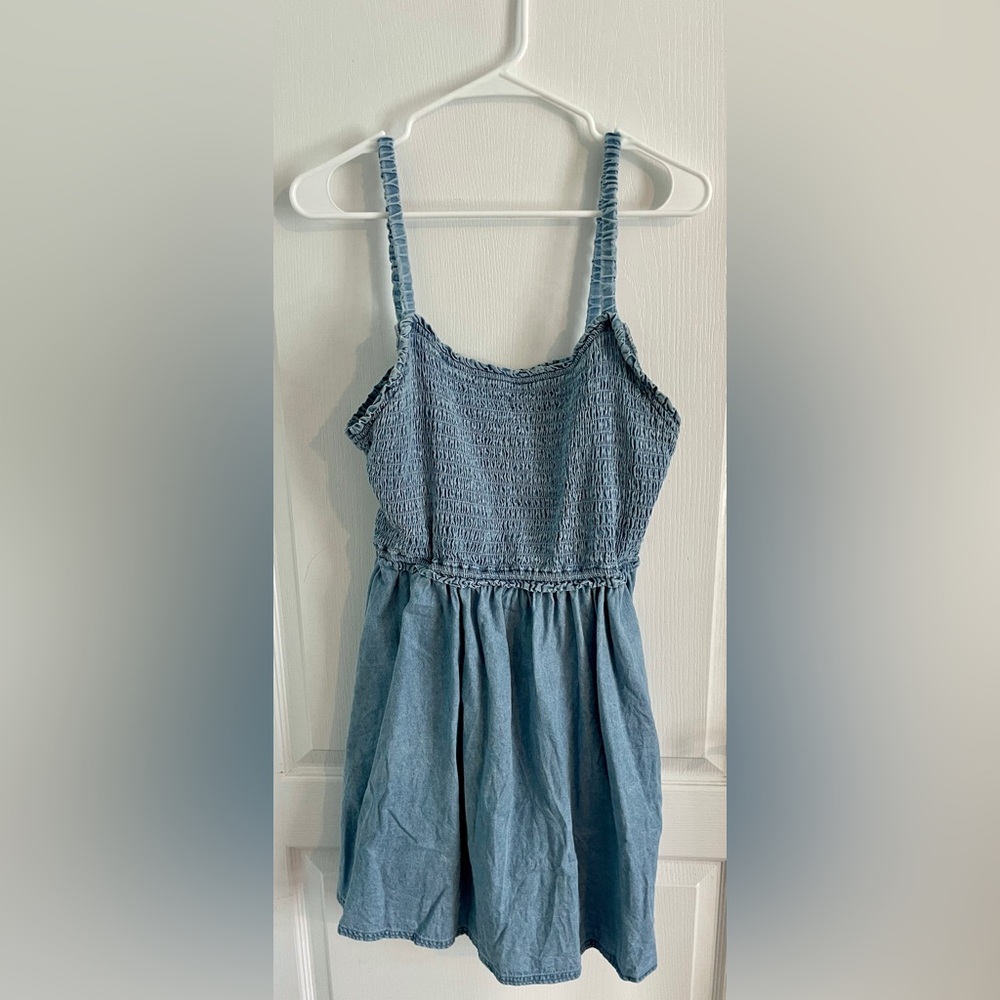 Womens XXL American eagle  jean dress with pockets